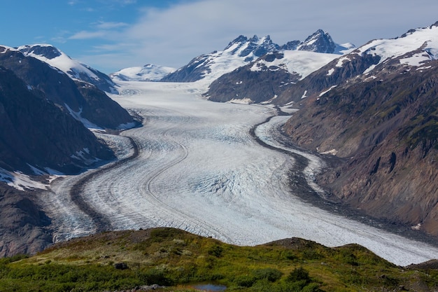 Glaciar de salmón