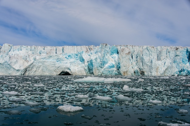 Glaciar en Svalbard