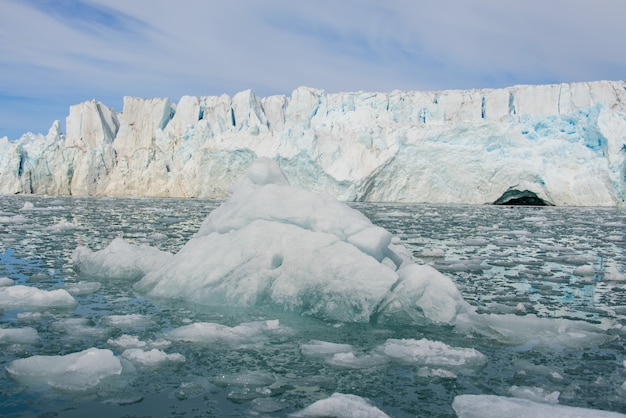 Glaciar en Svalbard