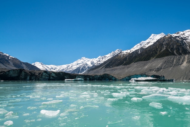 Glaciar Tasman, Nueva Zelanda