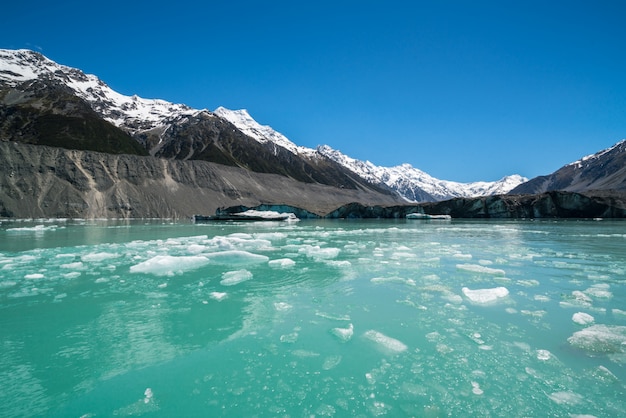 Glaciar Tasman, Nueva Zelanda