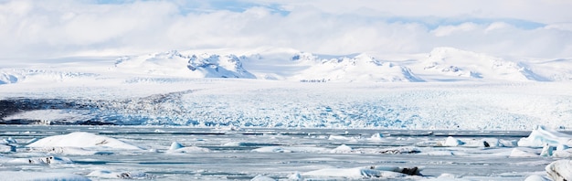 Foto glaciar vatnajokull islandia