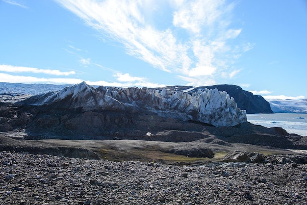 El glaciar