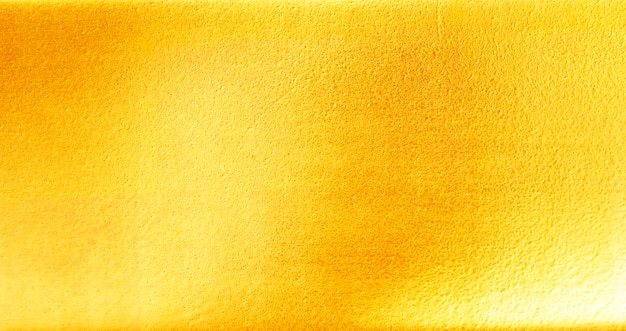Glänzende gelbe Blattgoldfolienbeschaffenheit