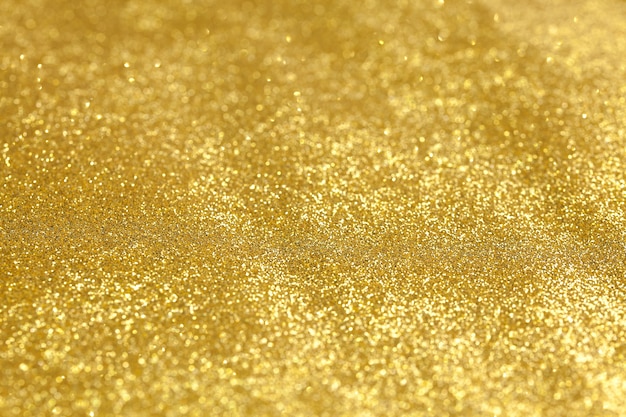Foto glänzende goldglitter detaillierte textur für den hintergrund
