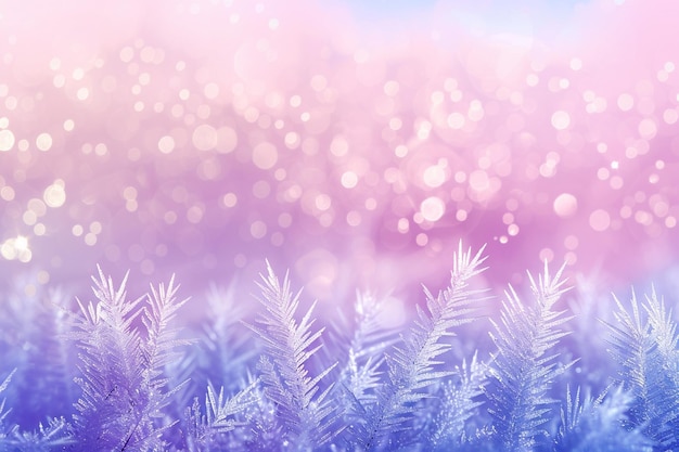 Glänzendes Eiskristall Textur Frosty Winter Abstract Muster