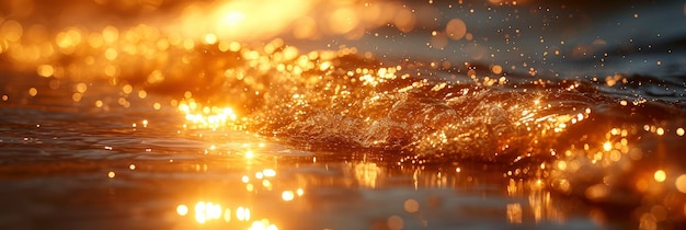 Glänzendes reflektierendes feuchtes Strandsand hintergrundbild