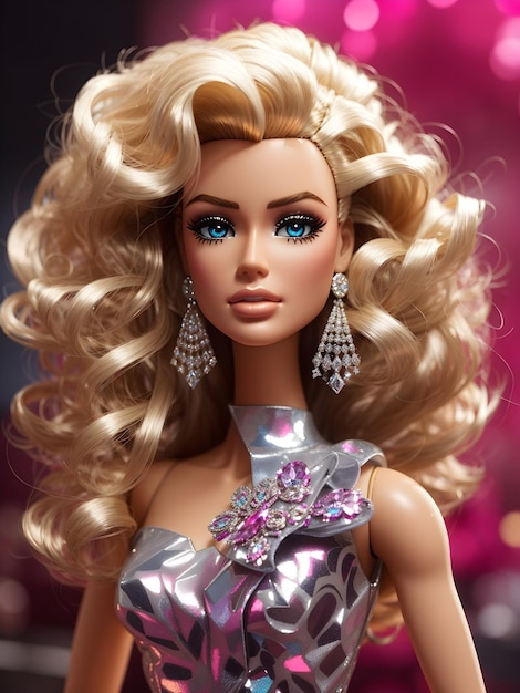 Glamour Glitz und Grit Barbies epische Verwandlung in einen umwerfenden Filmstar