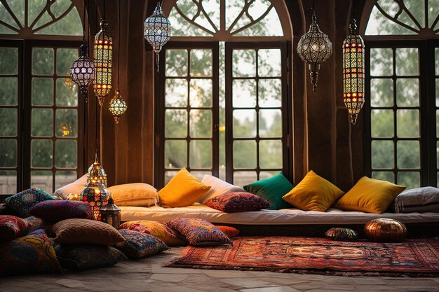 Glamouröse Ramadan-Dekorationstrends