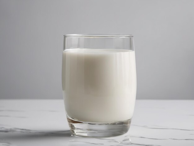 Glas frische Milch