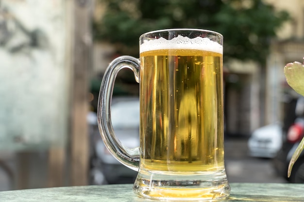 Glas für Bierflaschen