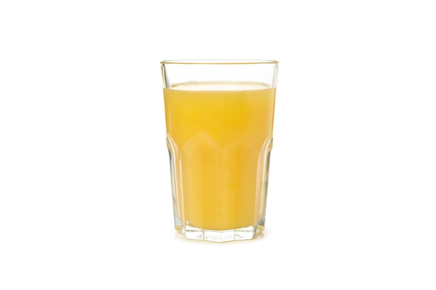 Glas Orangensaft isoliert