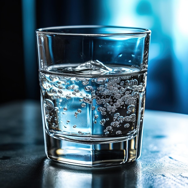Glas Wasser Generative KI