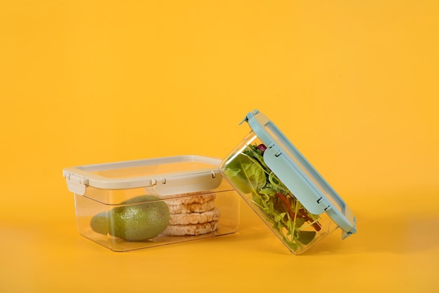 Glasbehälter zur Aufbewahrung von Lebensmitteln