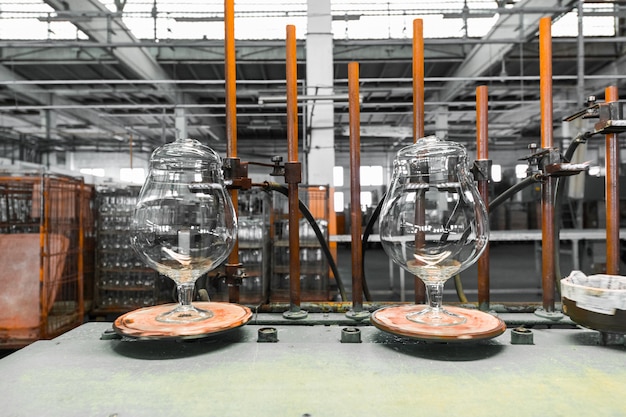 Glasherstellung Stielwarenindustrie