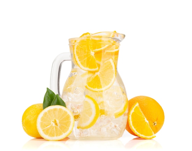Glaskrug für frische Limonade