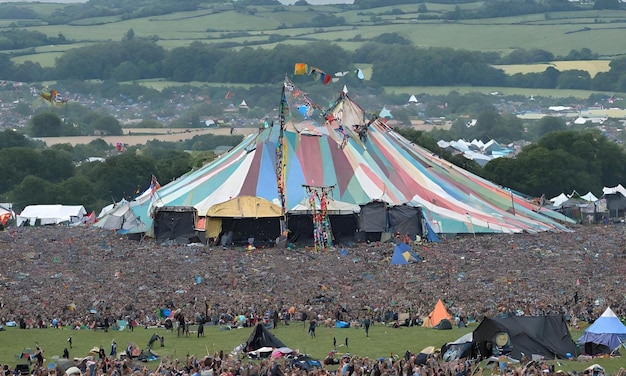 Foto glastonbury festival 1