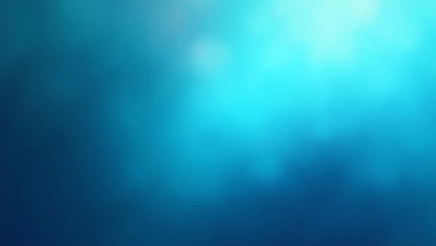 Glatte blaue Gradienten und Lichtlecks auf einem texturierten körnigen Hintergrund Generative KI
