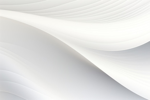 Glatte wellenförmige Linien, weißer Hintergrund, abstrakt
