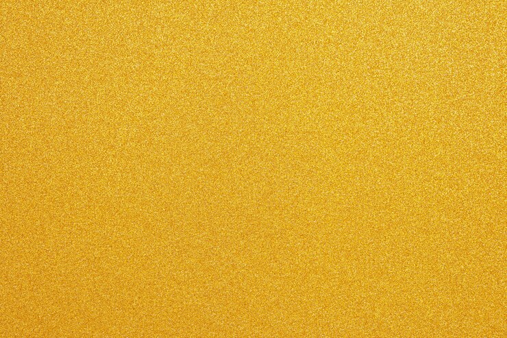 Foto glatter gelber oberflächengoldglitterbeschaffenheit abstrakter hintergrund