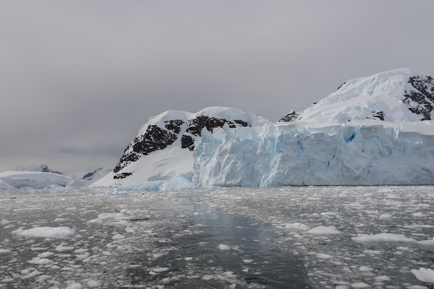 Gletscher in der Antarktis