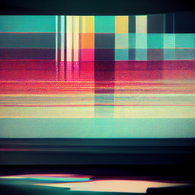 Glitch background abstracto glitchy tecnología retro vhs video wallpaper 4k