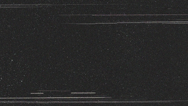 Glitch-Effekt auf schwarzem Hintergrund