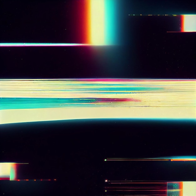 Foto glitch fundo abstrato tecnologia com falhas retro vhs vídeo papel de parede 4k