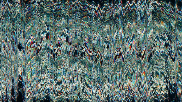 Glitch-Textur analoges Rauschen statische Verzerrung dunkel