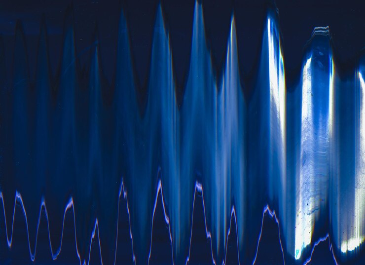 Foto glitch textura artefactos digitales ruido estático oscuro