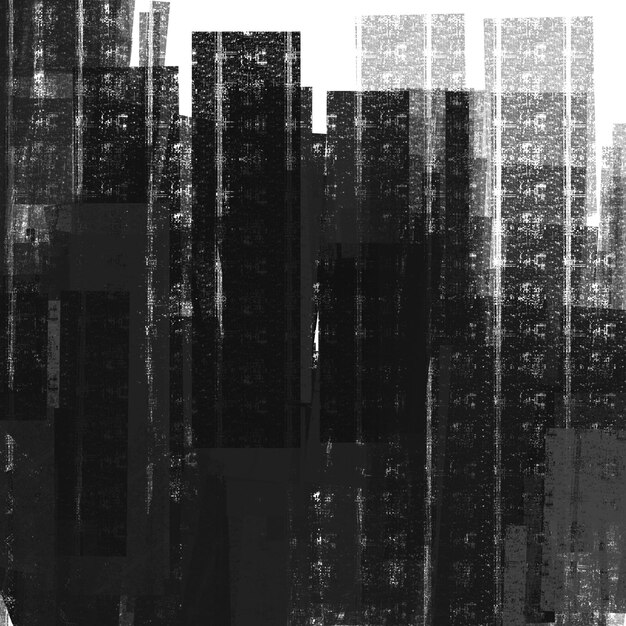 Glitch verzerrter grungy Hintergrund Designelement für Broschüren, Social-Media-Poster, Flyer, Overlay-Textur, Texturiertes Banner mit Distress-Effekt Grunge Glitch