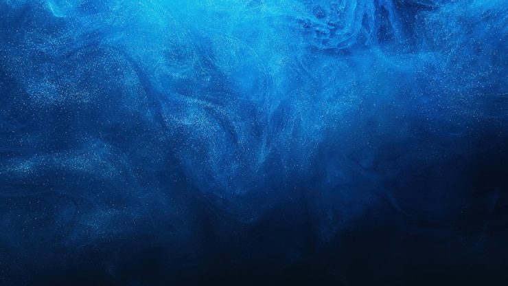 Foto glitter nebel abstrakter hintergrund blaue dampfwolke