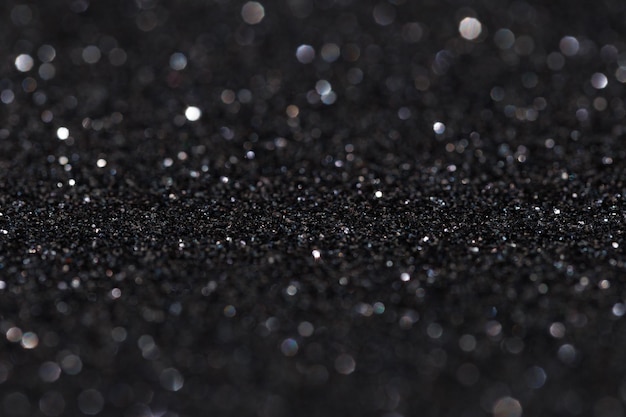 Glitter-Vintage-Lampen Hintergrund hell silber und schwarz