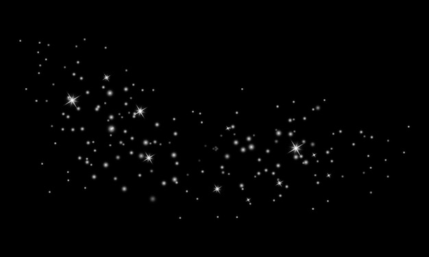 Glitterweiße Farbe Schneeflockenpartikel Hintergrund-Effekt für luxuriöse Grußkarten Weihnachtslicht