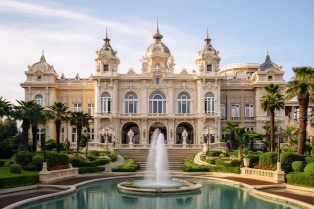 Foto glitz y glamour una noche en el casino monteca en monte carlo mónaco