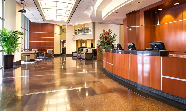 Global Corporate Elegance Perspectiva de Lobby Aberto