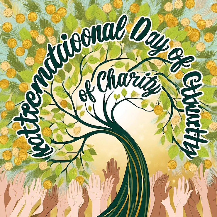 Foto global giving celebrar o dia internacional da caridade