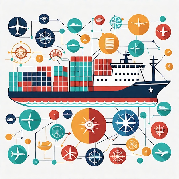 Globale Schifffahrts- und Handelsnetzwerke