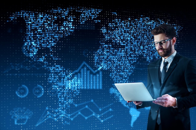 Globales Geschäfts- und Innovationskonzept