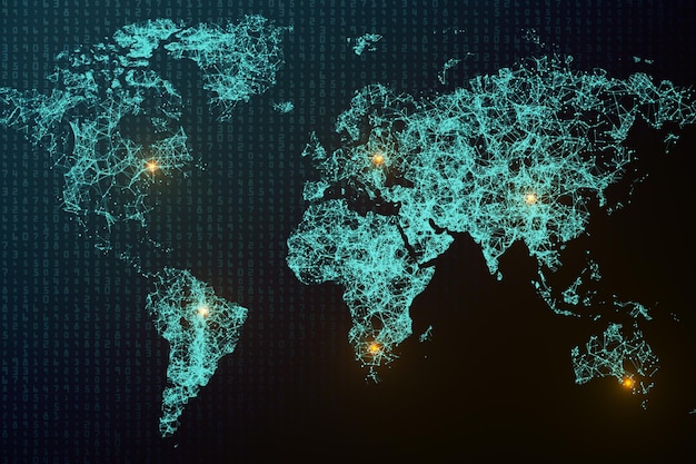 Globales Geschäftskonzept