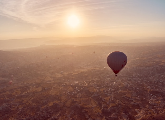 Globo aerostático en Capadocia