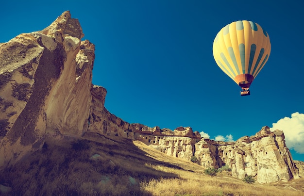 Globo aerostático sobre Capadocia