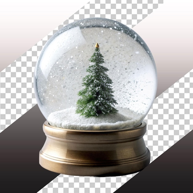 Globo de bola de neve de Natal
