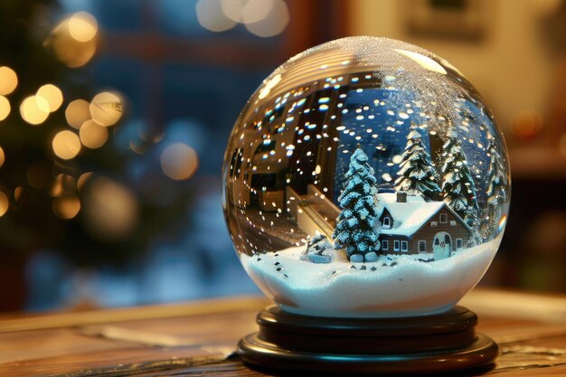 Globo de Neve Bola Mágica de Natal