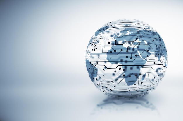 Globo y microcircuito