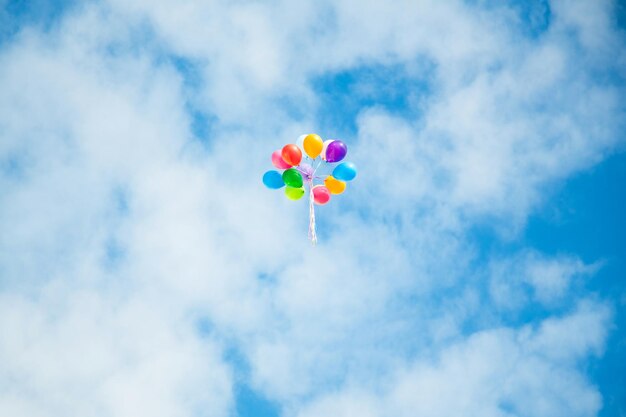 Globos en el cielo