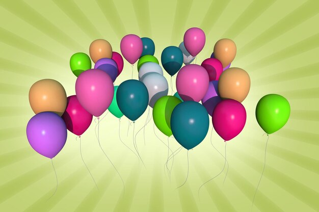 Globos coloridos