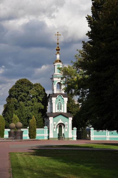 Glockenturm der Verklärungskathedrale. 08. September 2021, Tambow, Russland