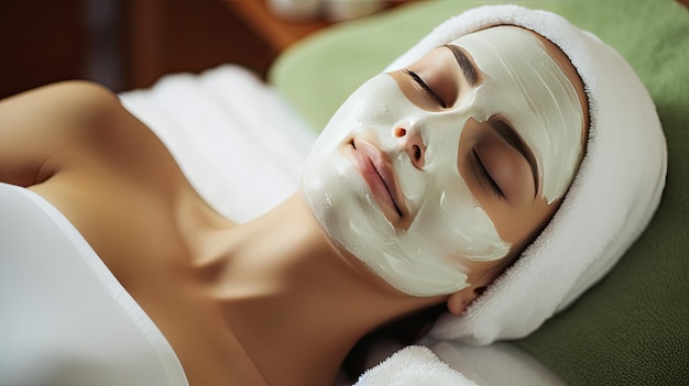 Foto glow facial para las vacaciones