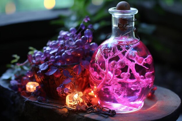 Glow de uva Elixir de uva radiante de la mejor calidad Fotografía de uvas
